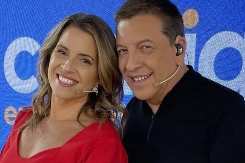 Monserrat Álvarez y Julio César Rodríguez animan "Contigo en la Mañana". Créditos: Instagram.