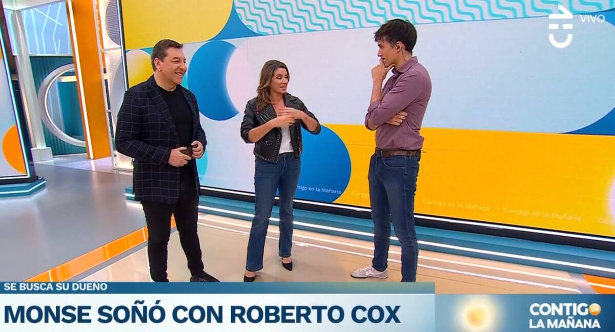 Monserrat Álvarez y Roberto Cox en "Contigo en la Mañana" / Créditos: Reproducción