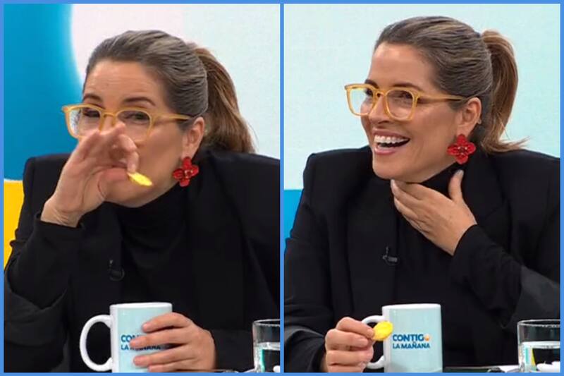 Monserrat Álvarez en "Contigo en la mañana".
