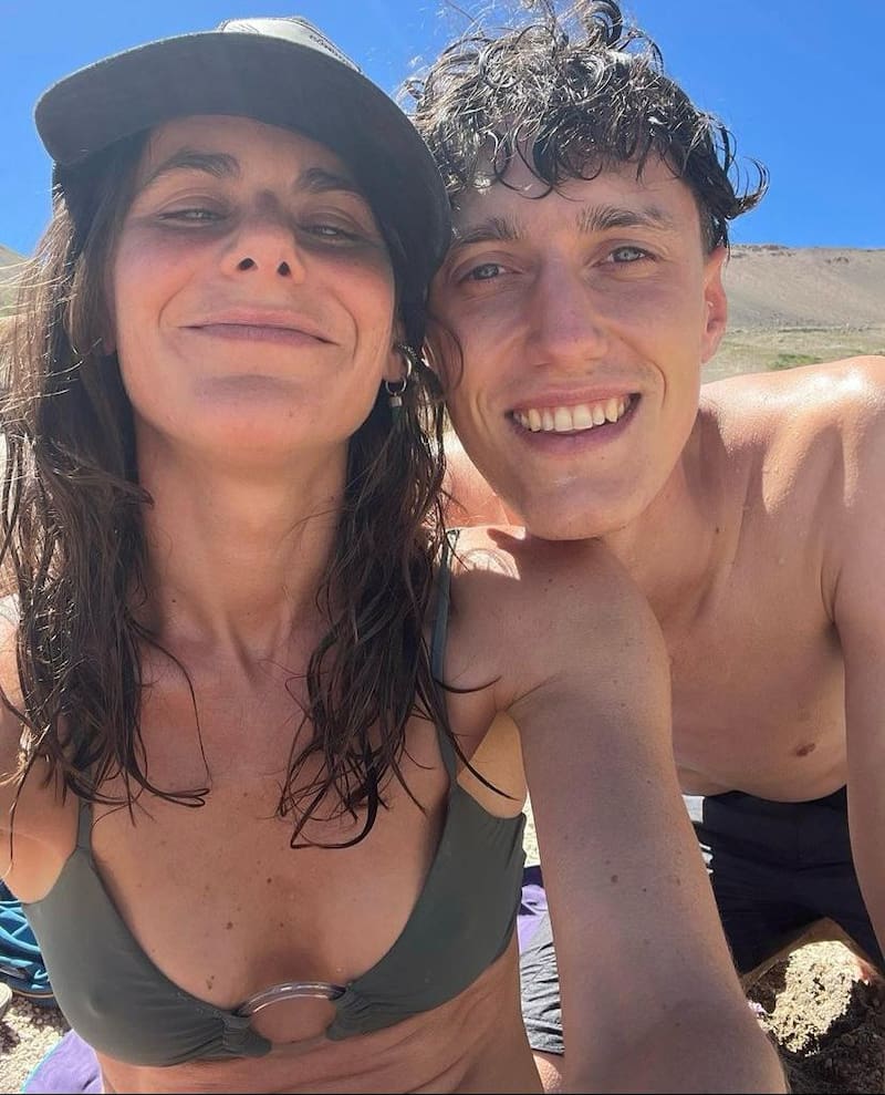 Montserrat Ballarin junto a Bocho, su nueva pareja.