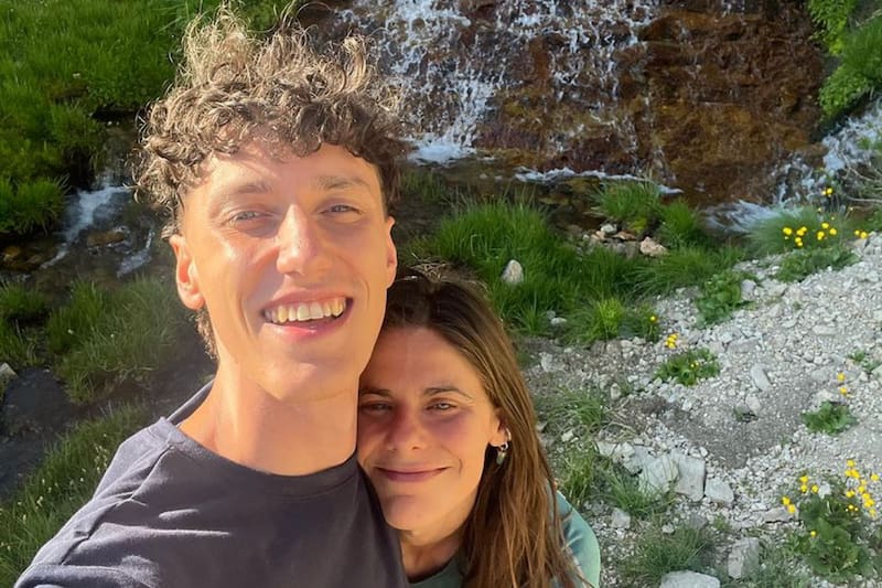 compartió los primeros registros junto a su nueva pareja.