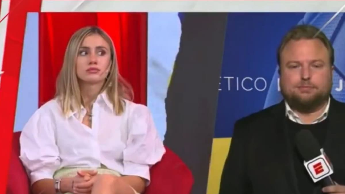 El incómodo momento que vivió Morena Beltrán en vivo en ESPN: le hablaron de su “marido”