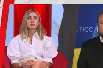 El incómodo momento que vivió Morena Beltrán en vivo en ESPN: le hablaron de su “marido”