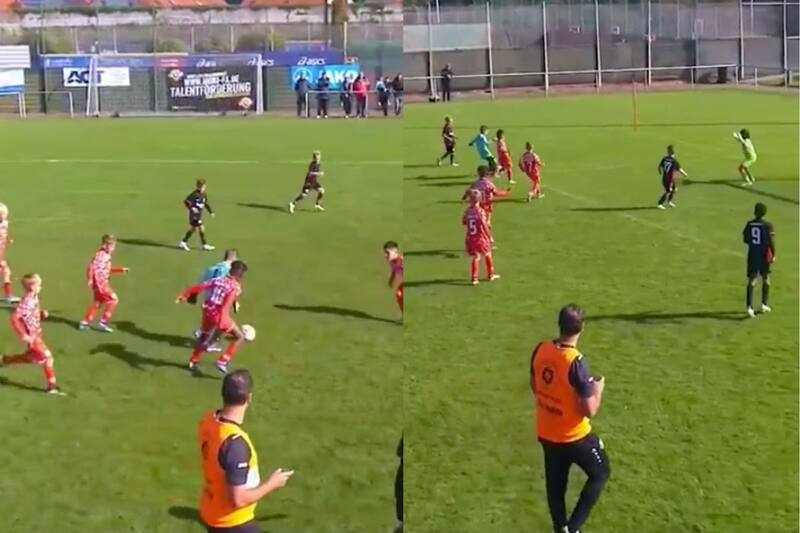 se matriculó con un gol maradoniano.