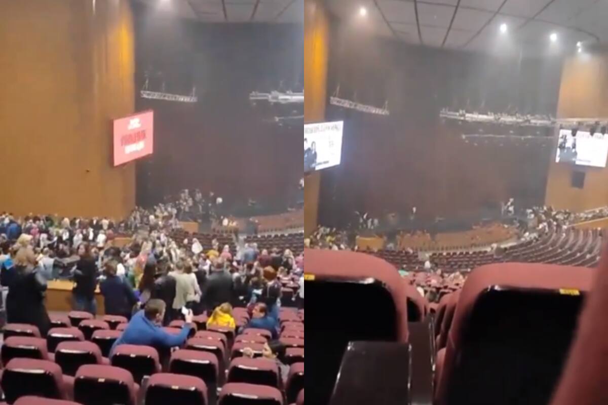 Registran fatal tiroteo en centro de conciertos de Moscú.