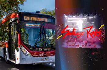 Recorridos X: Red Movilidad anuncia servicios de apoyo para el Festival Santiago Rocks