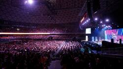 ¿Cómo se ve la ubicación Vista Parcial del Movistar Arena?