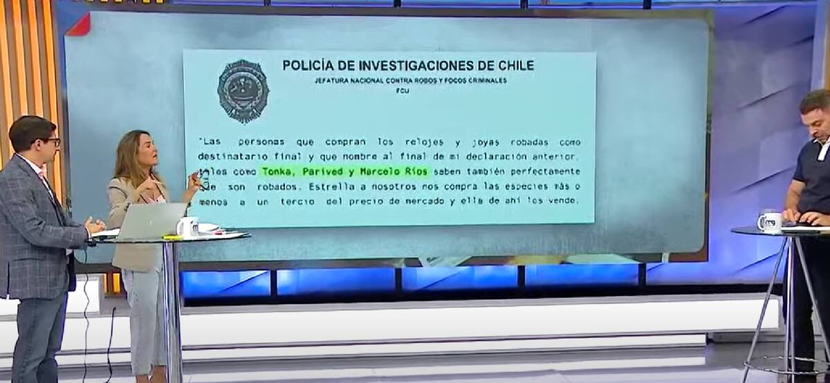 Declaración del lanza internacional en "Mucho Gusto" / Créditos: Reproducción