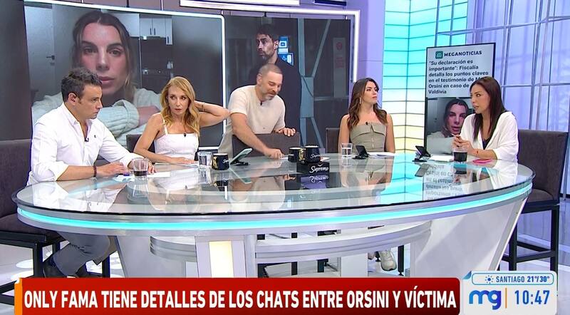 Mariela Sotomayor en "Mucho Gusto" este viernes. Créditos: Mega