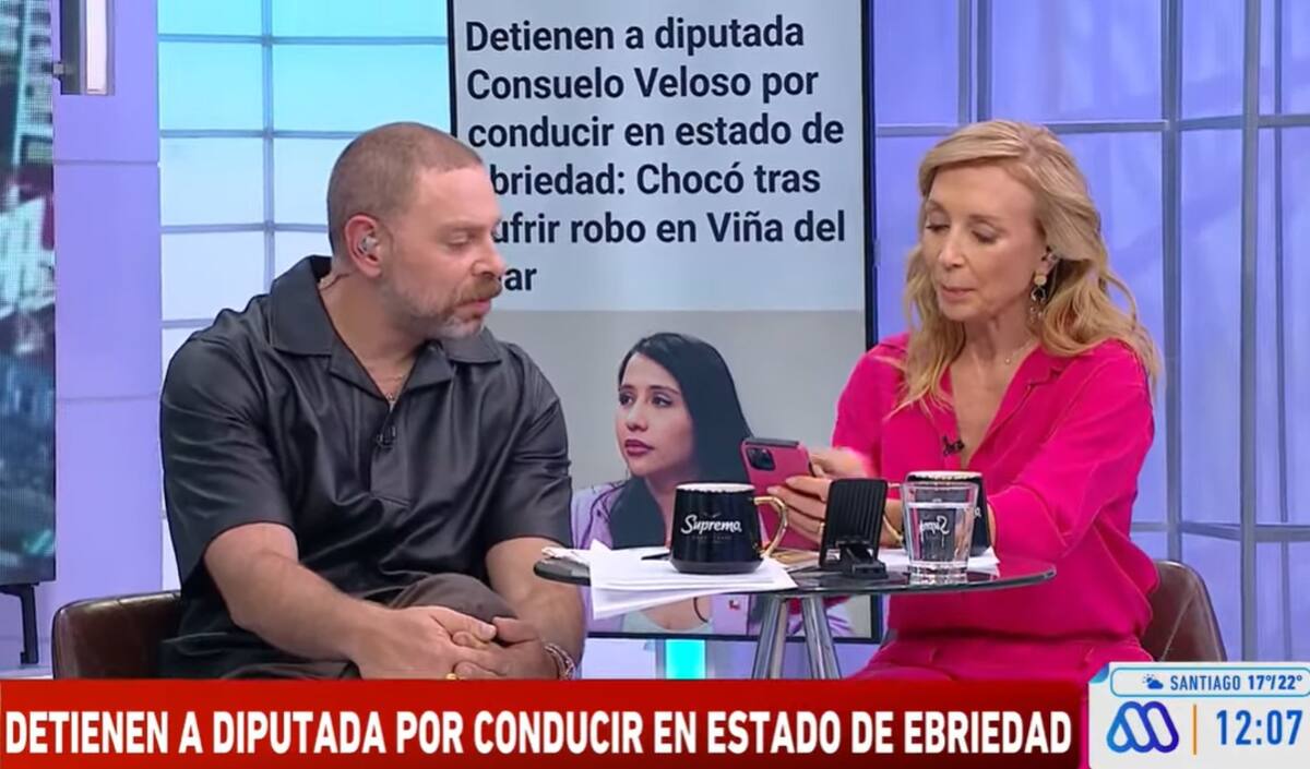 José Antonio Neme criticó a Consuelo Veloso. Créditos: Captura Mega