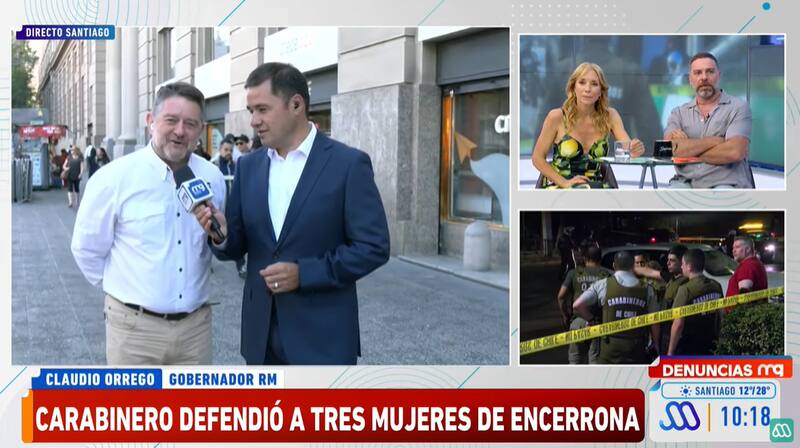 José Antonio Neme y su enojo ante el debate por uso de armas de Carabineros.