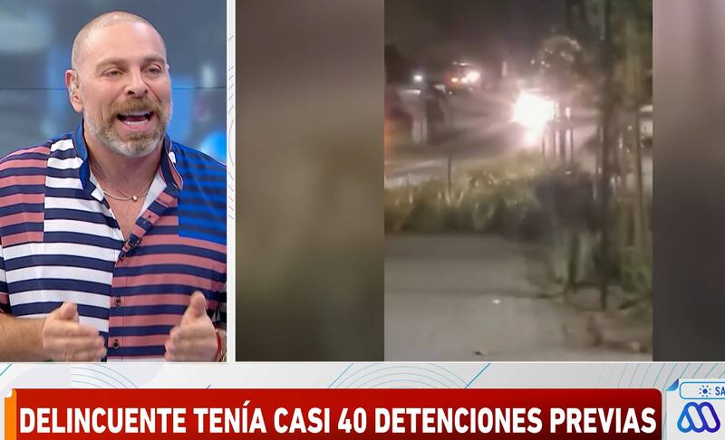 José Antonio Neme lanzó descargo contra violento delincuente. Créditos: Captura Mega