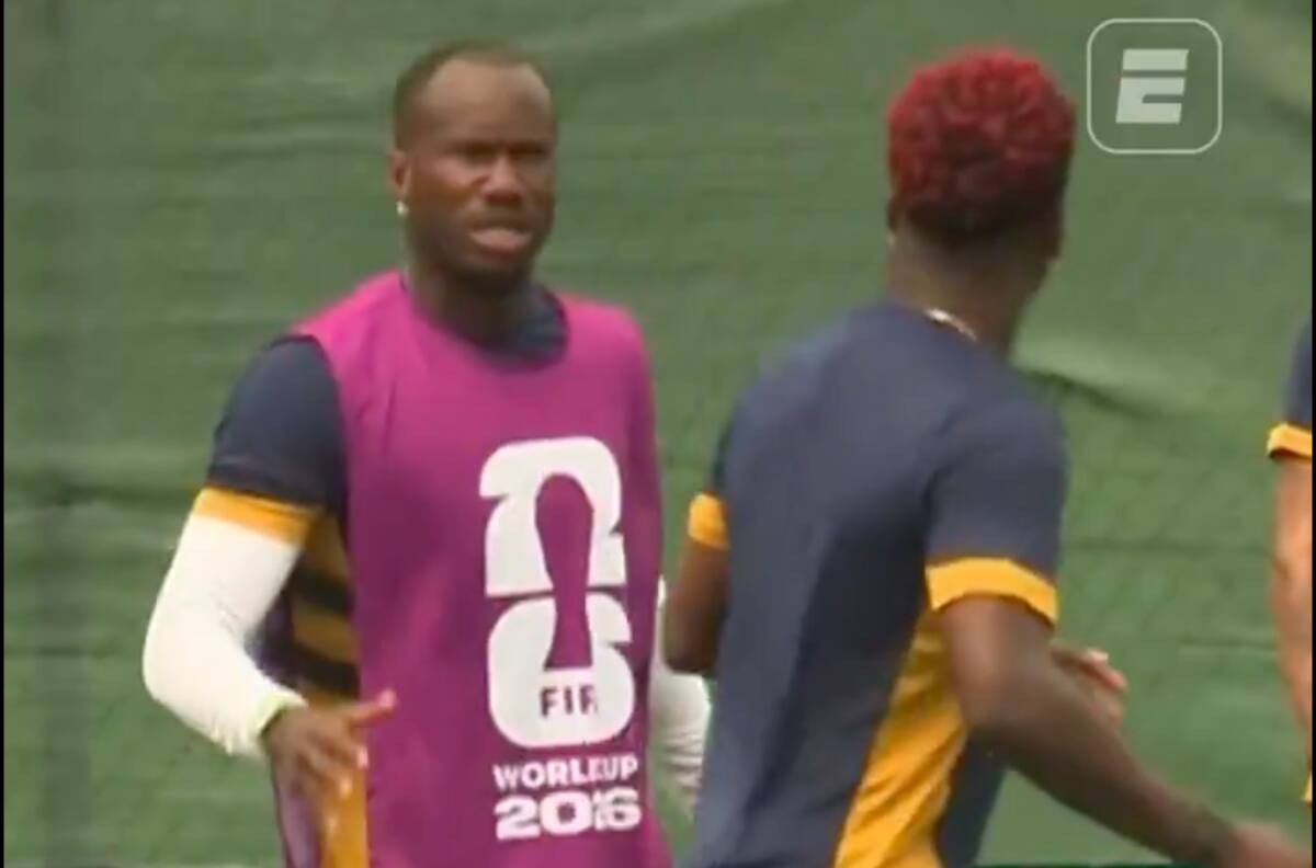 VIDEO | Antes de jugar contra Inglaterra: Waterman casi llega a los golpes con un compañero en la práctica de Panamá