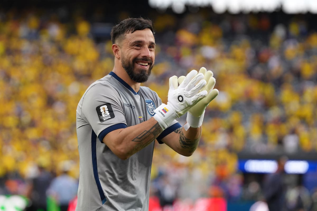 Hernán Galíndez con Ecuador. Foto: EFE.