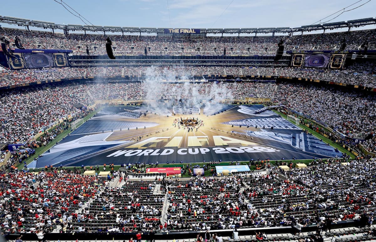 Metlife Stadium en la final entre Argentina y España. Foto: EFE.