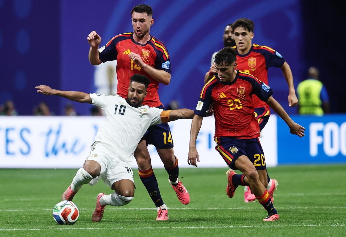 España enfrenta a Arabia Saudita, por el Grupo H. Foto. EFE.
