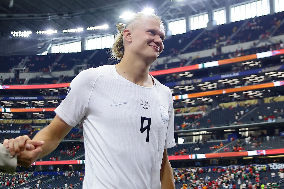 Erling Haaland quiere seguir haciendo historia con Noruega. Foto: EFE.