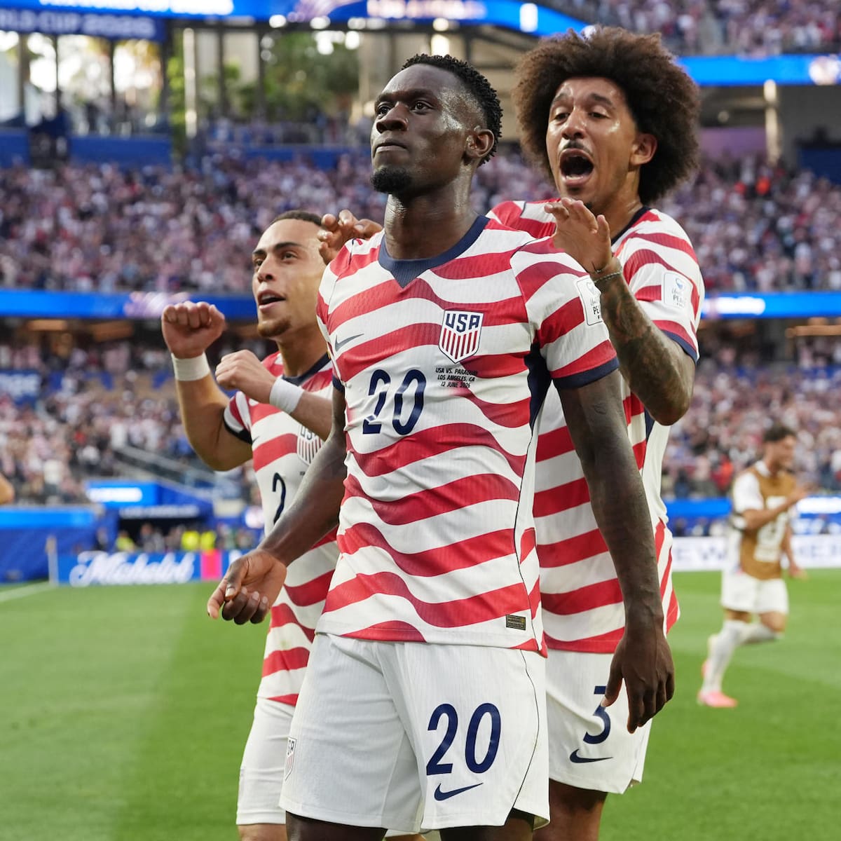 El primer golpe a la cátedra del Mundial 2026: Estados Unidos venció por goleada a Paraguay