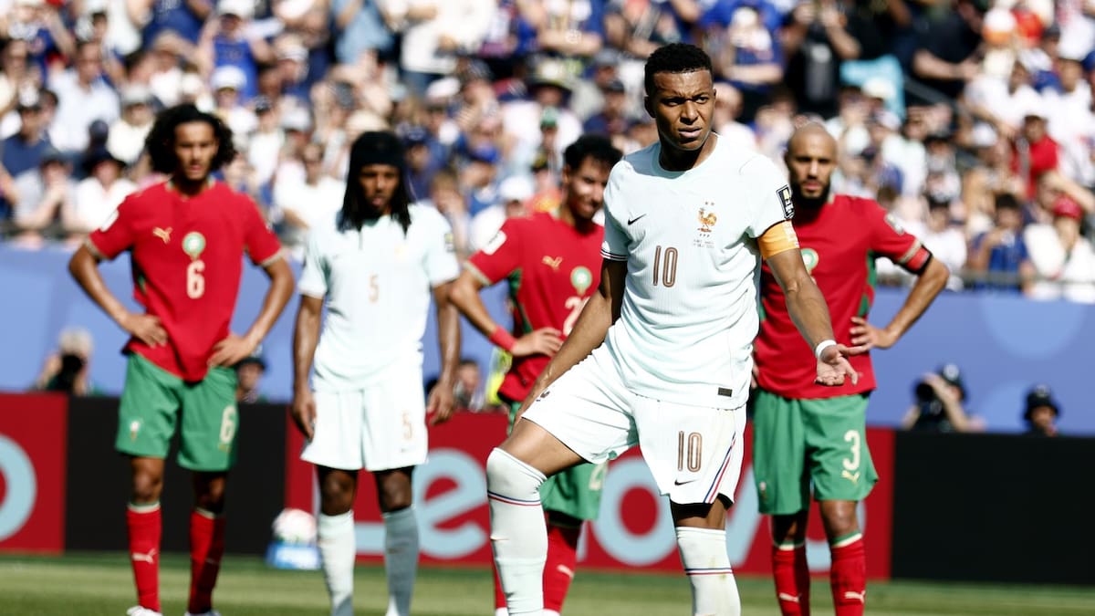 VIDEO | No estaba en los planes de nadie: Este es el penal que falló Kylian Mbappé ante Marruecos