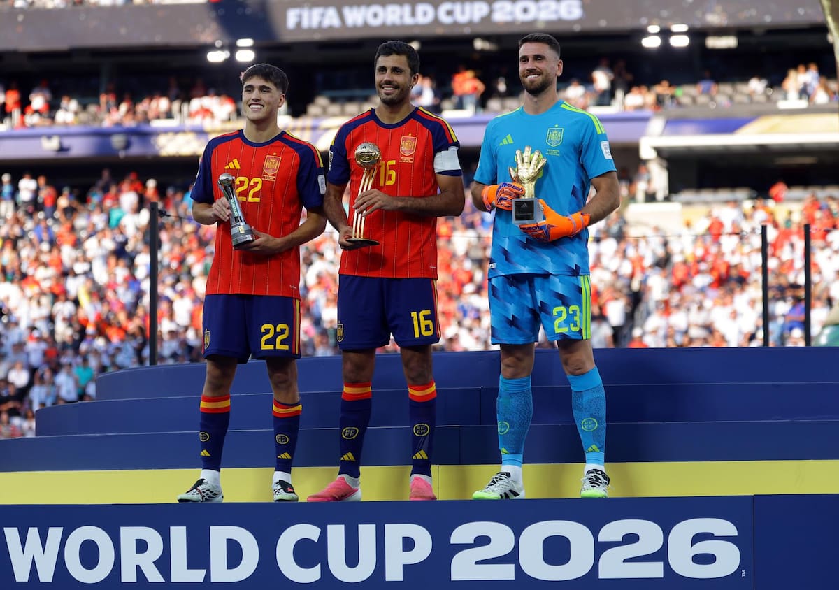 Estos fueron los ganadores individuales del torneo. Foto: EFE.