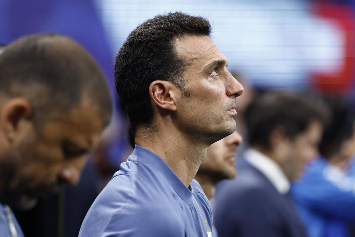 Lionel Scaloni. Foto: EFE.