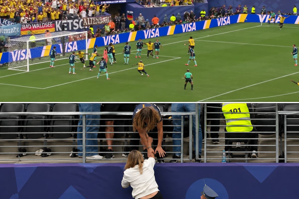 Ecuador logra la épica y Beccacece se volvió loco: el gol que sentenció el triunfazo sobre Alemania.