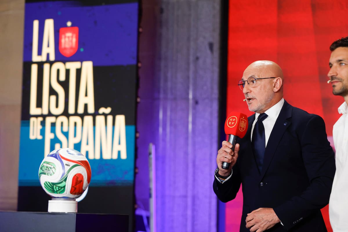 España entregó la nómina para Norteamérica, sin jugadores del Real Madrid. Foto: EFE.