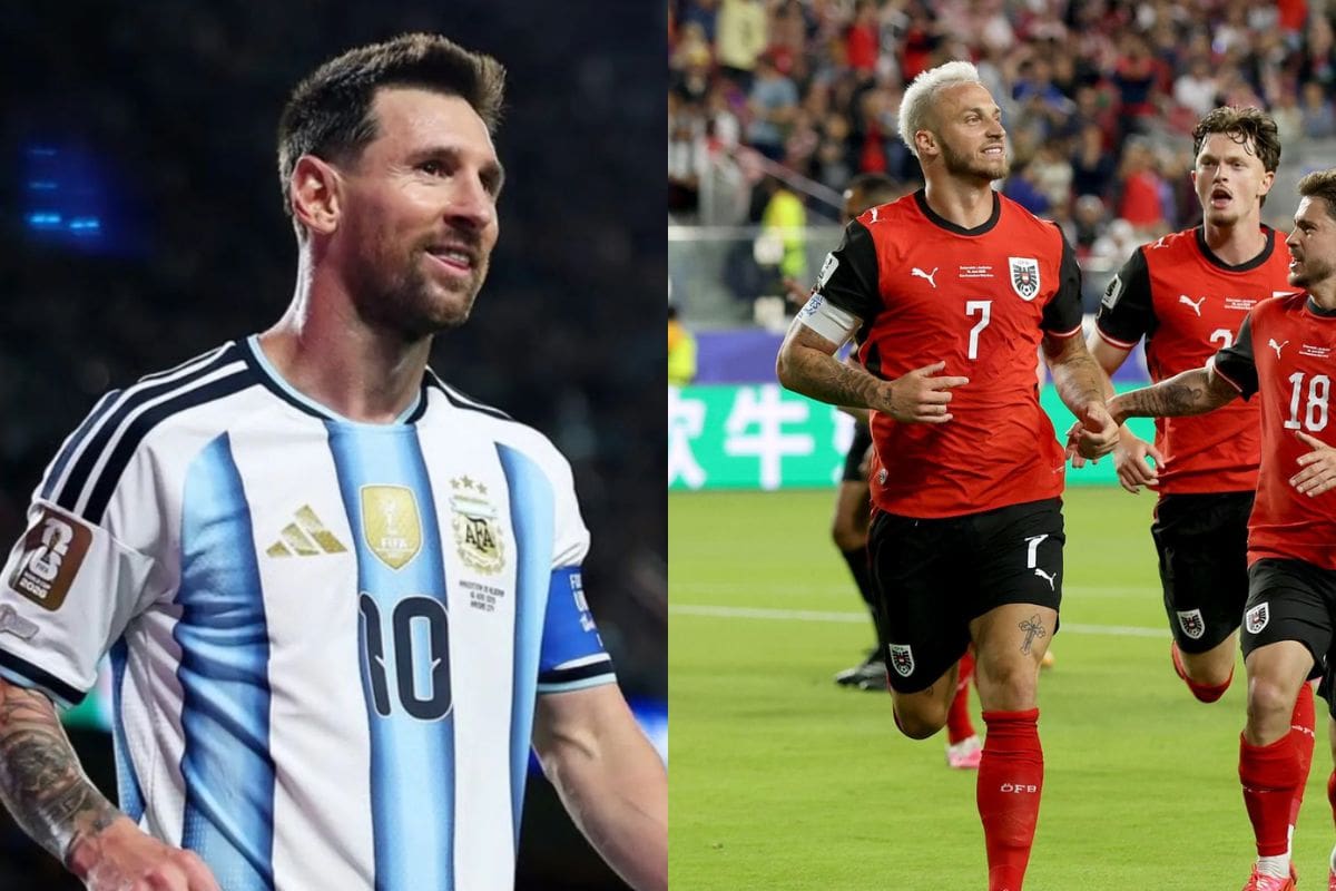Argentina y Austria se enfrentan en Texas. Fotos: EFE.