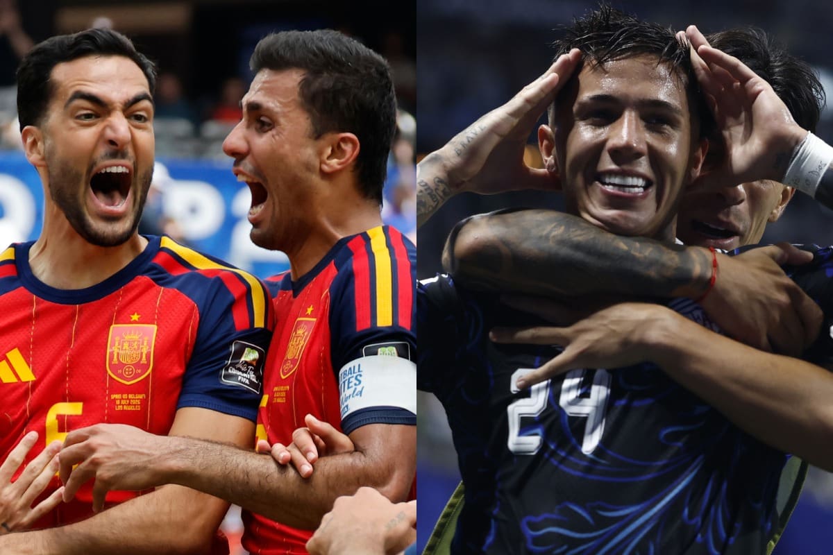 España y Argentina definen al campeón. Fotos: EFE.