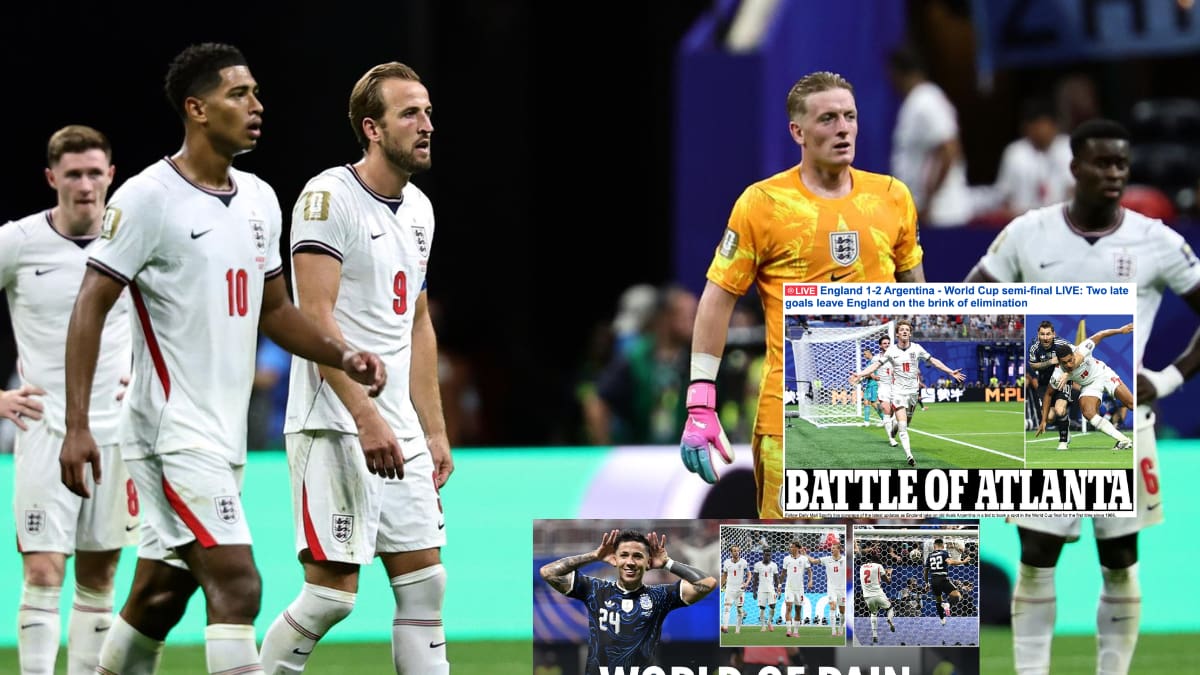 “Una derrota humillante”: la reacción de la prensa inglesa tras la caída ante Argentina en el Mundial