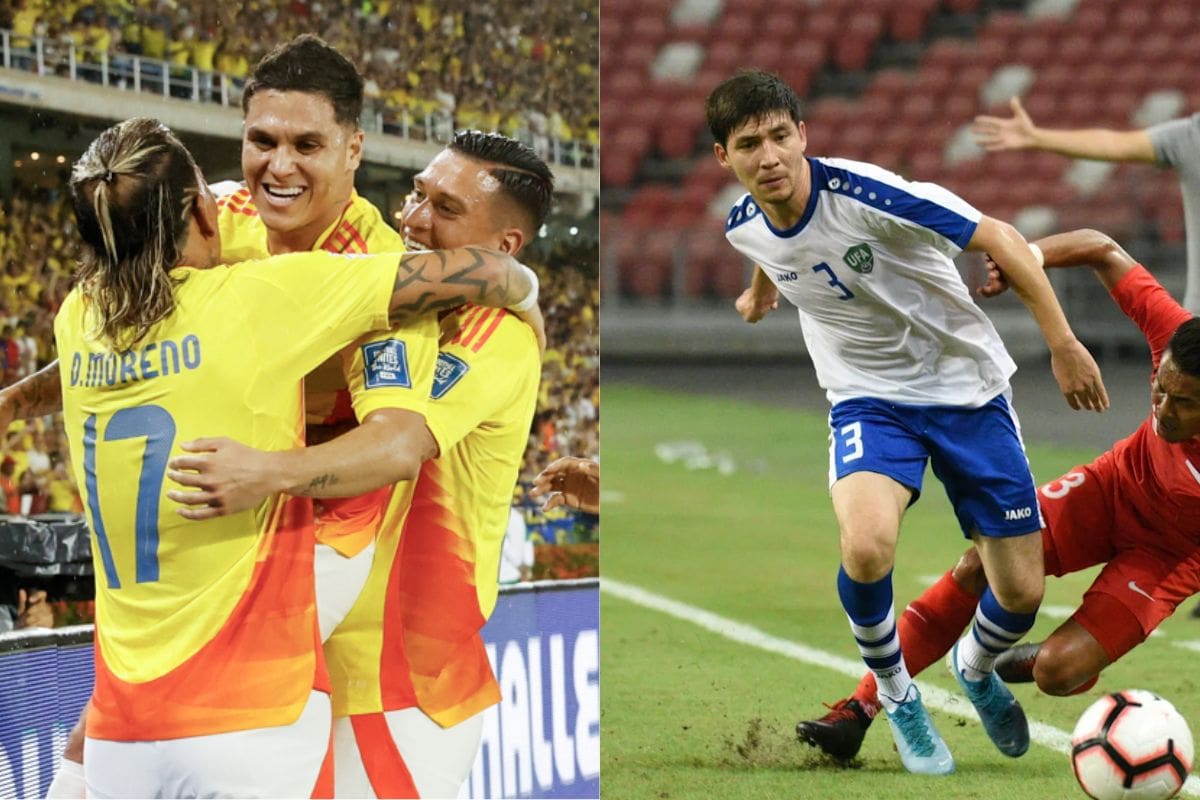 Colombia recibe esta noche a Uzbekistán por el Grupo K.