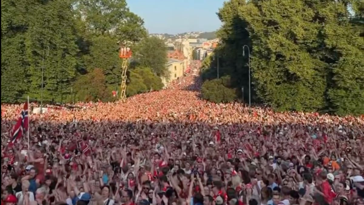 VIDEO | A la altura del logro: el apoteósico recibimiento que tuvo Noruega tras el Mundial