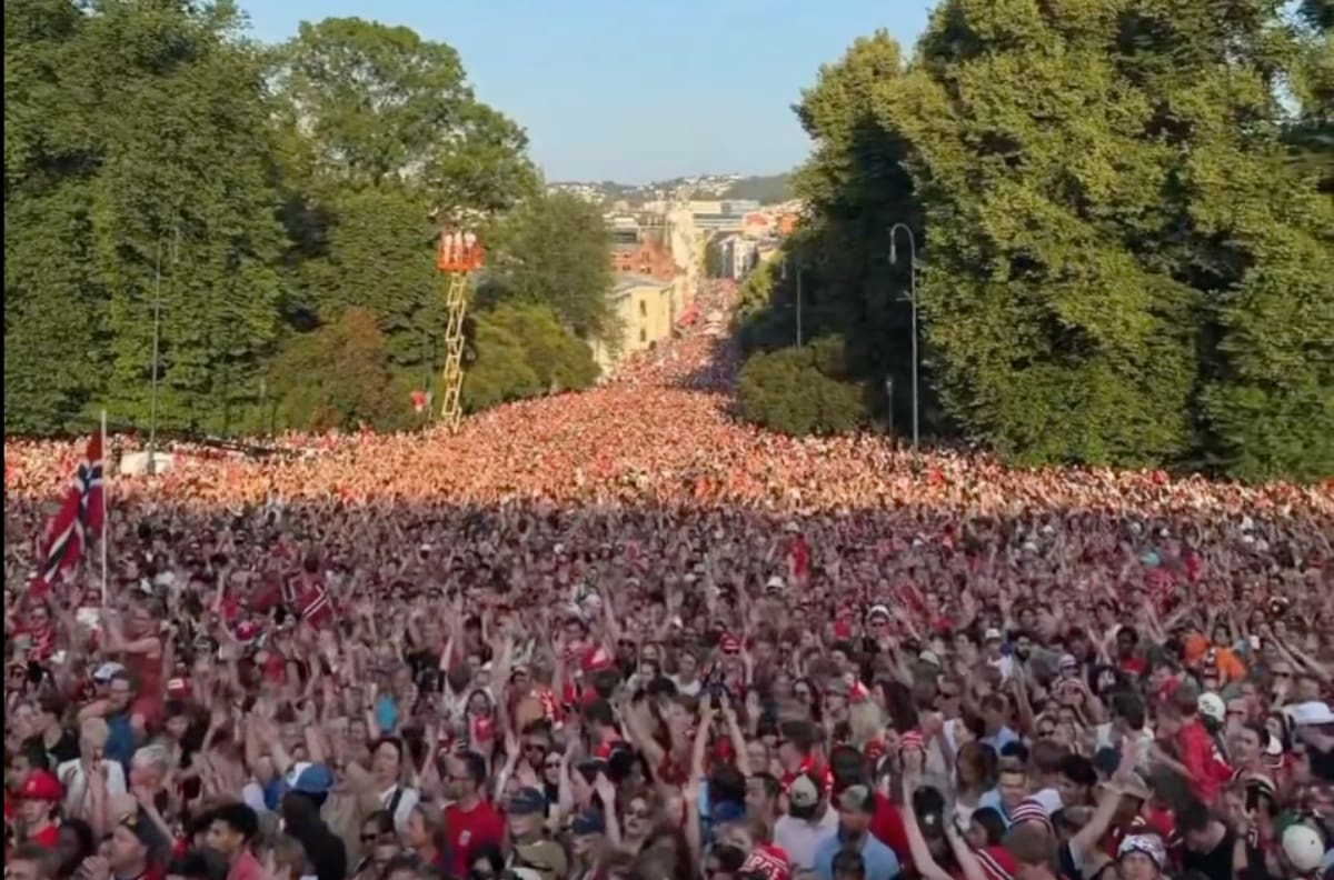 VIDEO | A la altura del logro: el apoteósico recibimiento que tuvo Noruega tras el Mundial