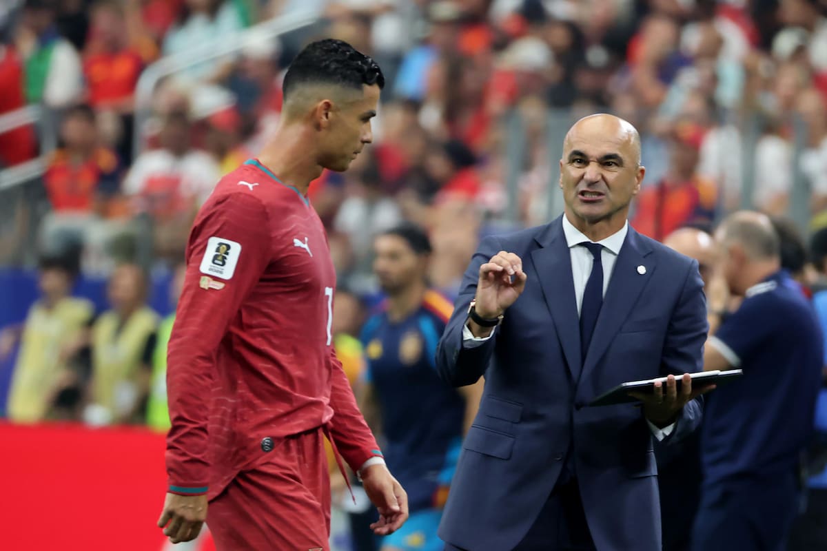 Roberto Martínez dejó la banca de Portugal tras la eliminación ante España. Foto: EFE.