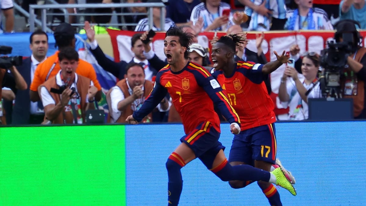 En el Metlife volvió a ganar La Roja: España venció a Argentina y es campeón del mundo