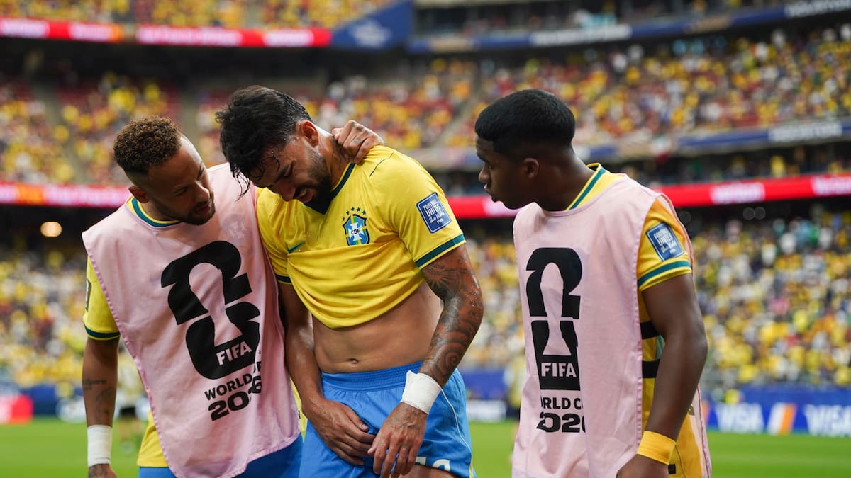 Sufre Brasil: pierde por lesión a un titular para el partido ante Noruega