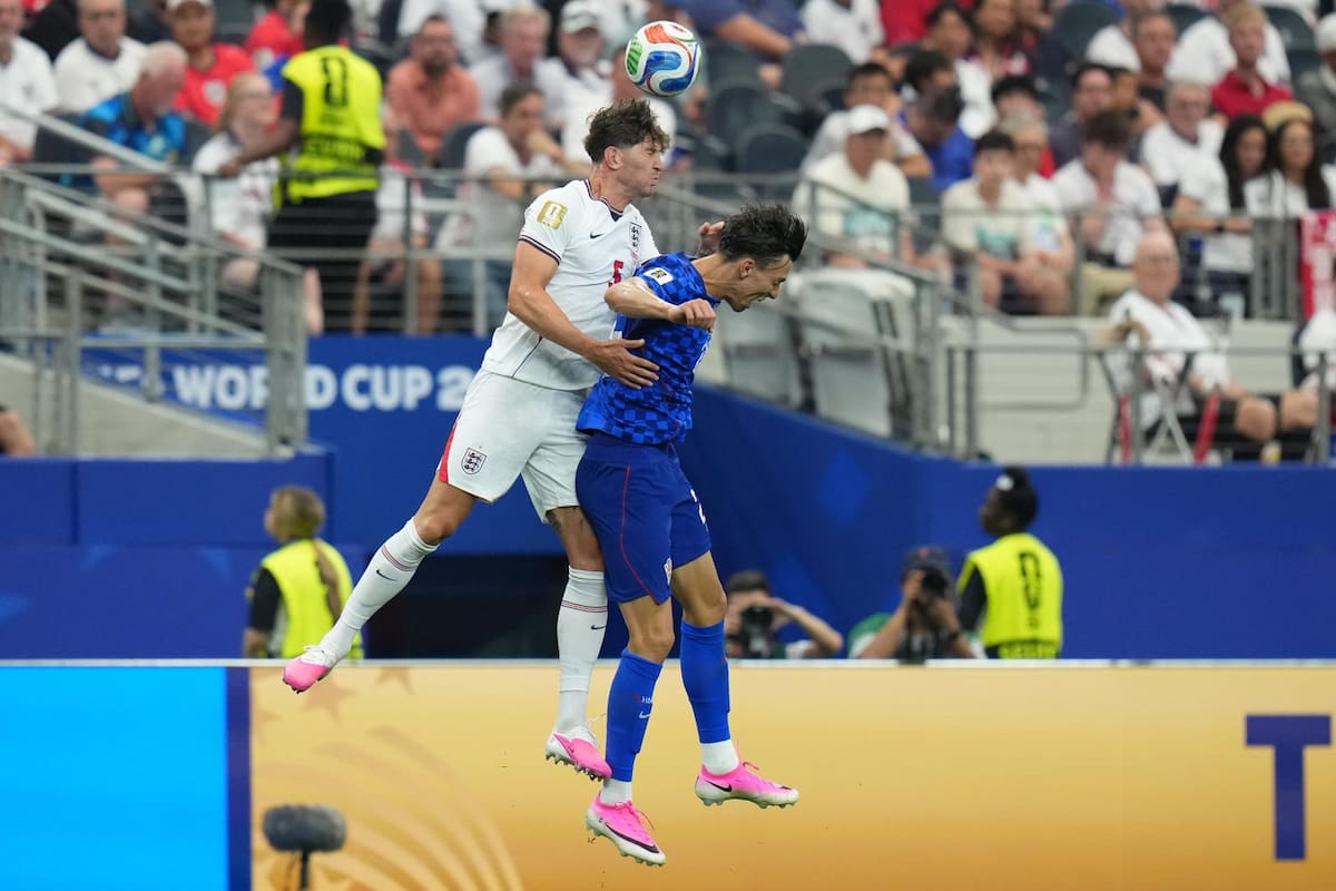 Inglaterra y Croacia se enfrentan en Dallas, Texas. Foto: EFE.