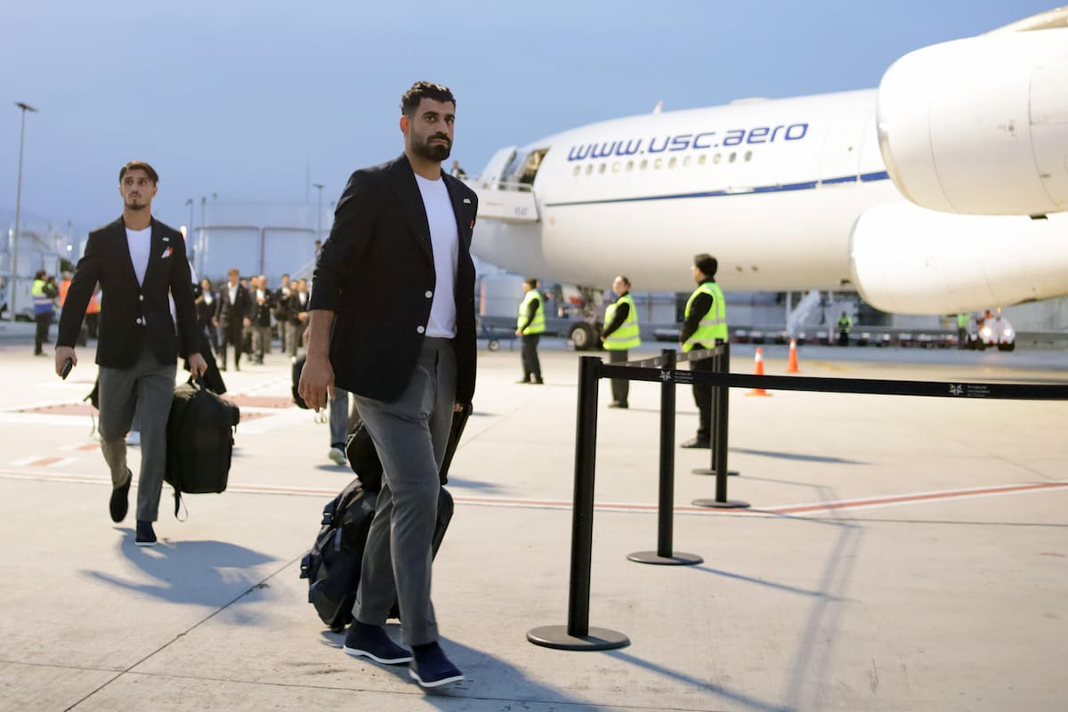La Selección de Irán llegó a México sin saber si podrá entrar a Estados Unidos. EFE