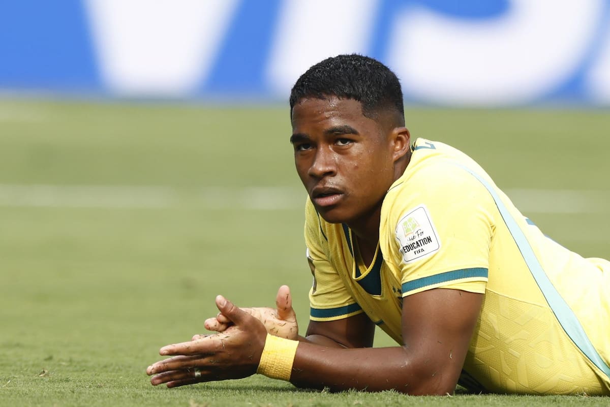 Endrick habló tras el partido Brasil vs. Noruega. Foto: EFE.