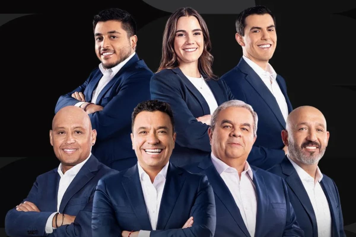 Equipo de Chilevisión encargado de cubrir la cita planetaria.