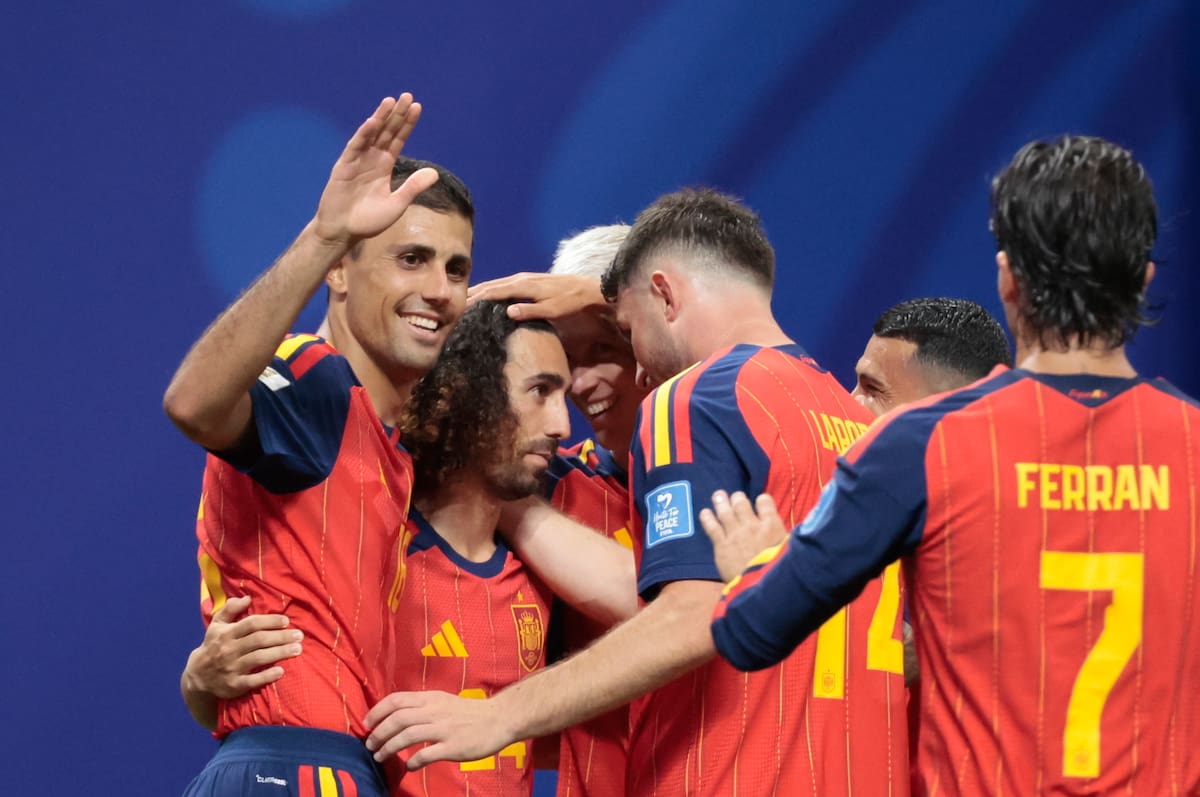 España viene de derrotar a Arabia Saudita. Foto: EFE.