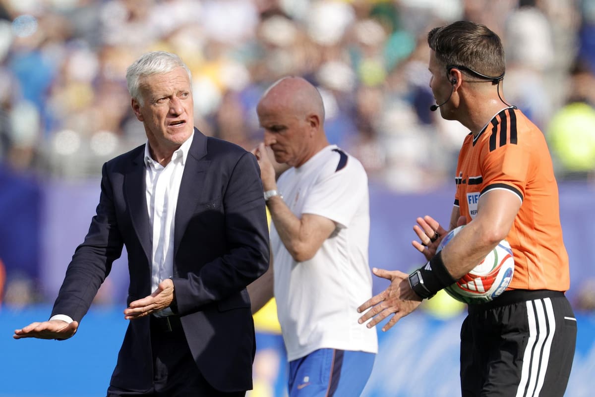 Didier Deschamps, entrenador de Francia. Foto: EFE.