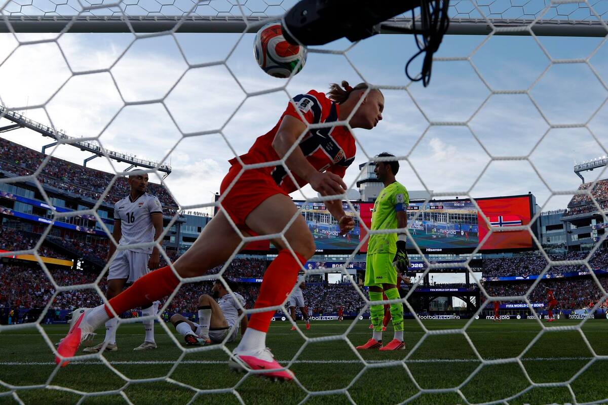Noruega venció a Irak en Boston en su primer compromiso y ahora buscará la clasificación ante Senegal. Foto: EFE.