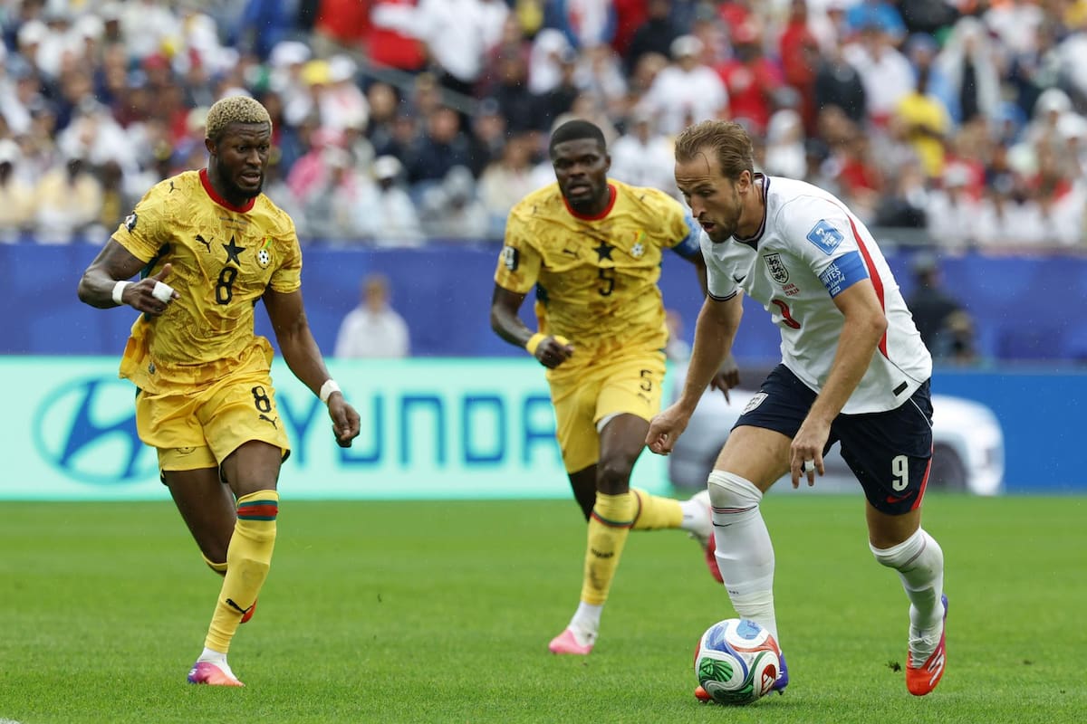 Inglaterra y Ghana empataron a 0 en Boston. Foto: EFE.