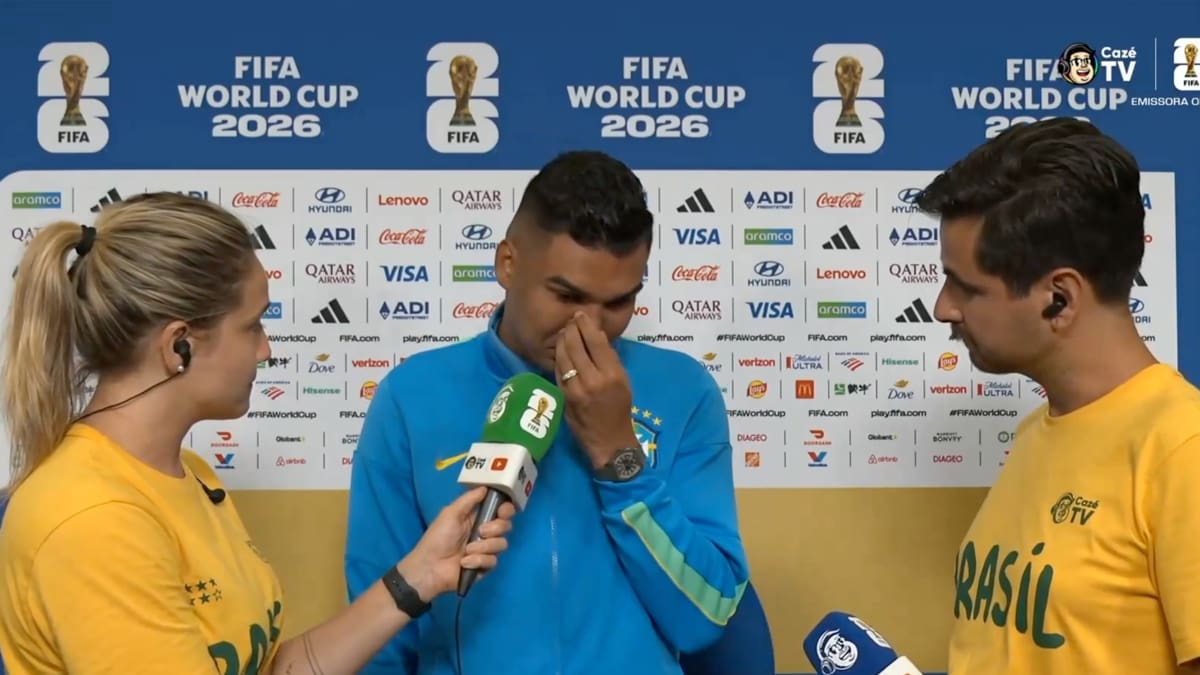 La pregunta que hizo llorar a Casemiro tras la eliminación de Brasil del Mundial: “Es difícil encontrar palabras”