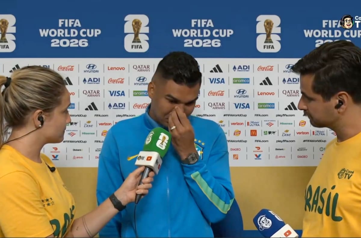 La pregunta que hizo llorar a Casemiro tras la eliminación de Brasil del Mundial: “Es difícil encontrar palabras”
