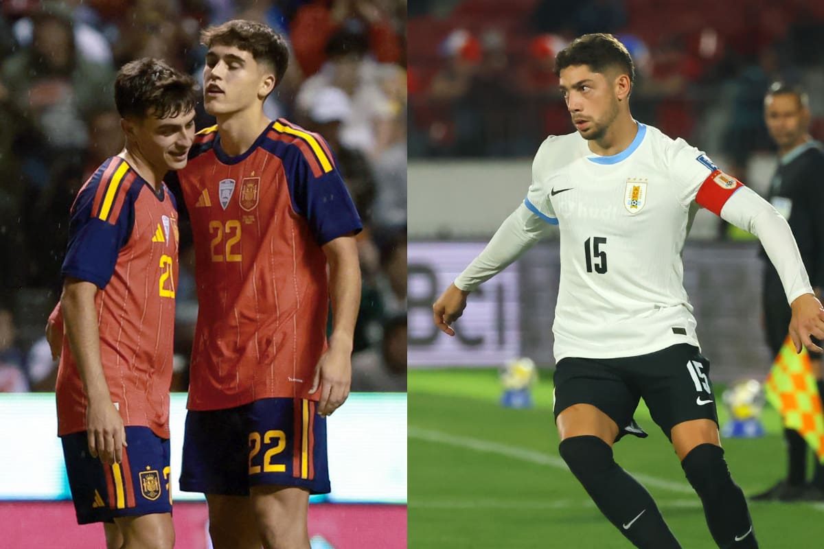 España y Uruguay debutan en la cita planetaria. Foto: EFE y Aton.