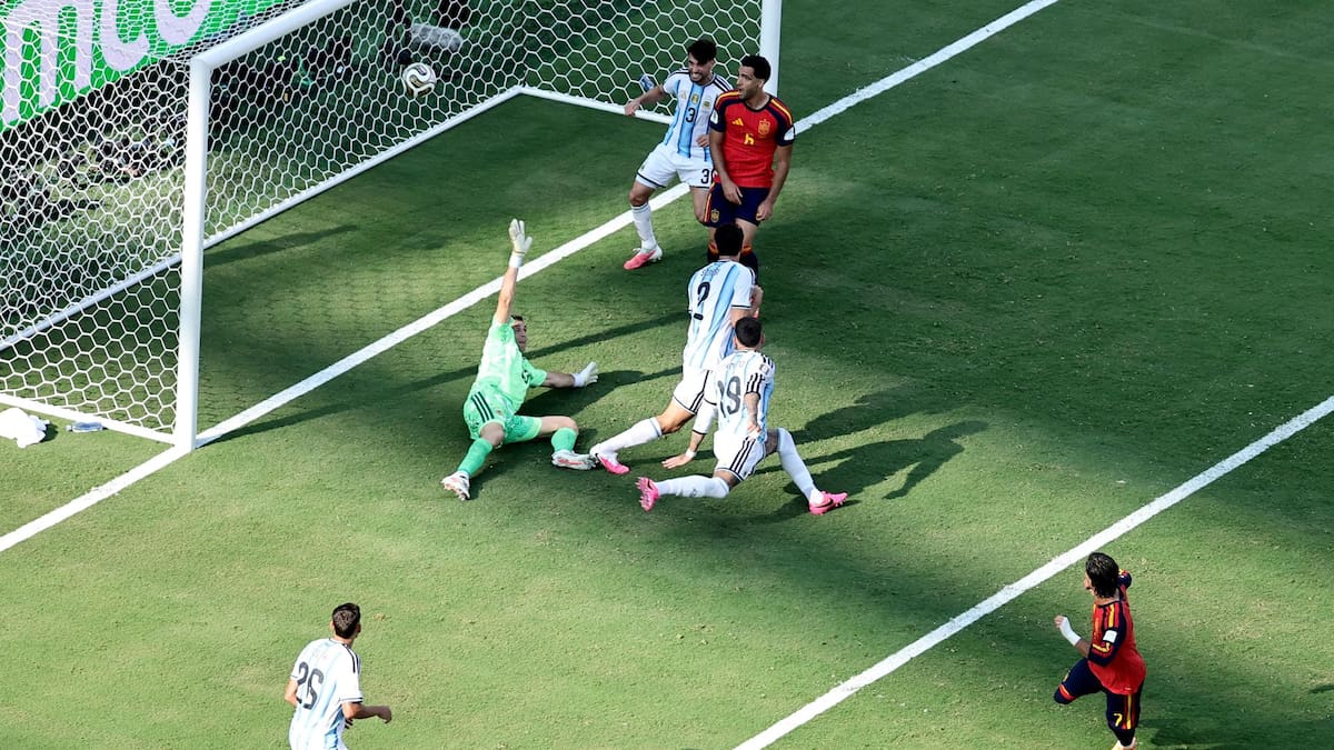VIDEO | Dolió mucho: así relato la TV argentina el gol de Ferrán Torres que le dio el Mundial a España