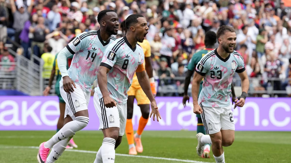 Remontada milagrosa: Bélgica le da vuelta el partido a Senegal y clasifica a octavos del Mundial 2026