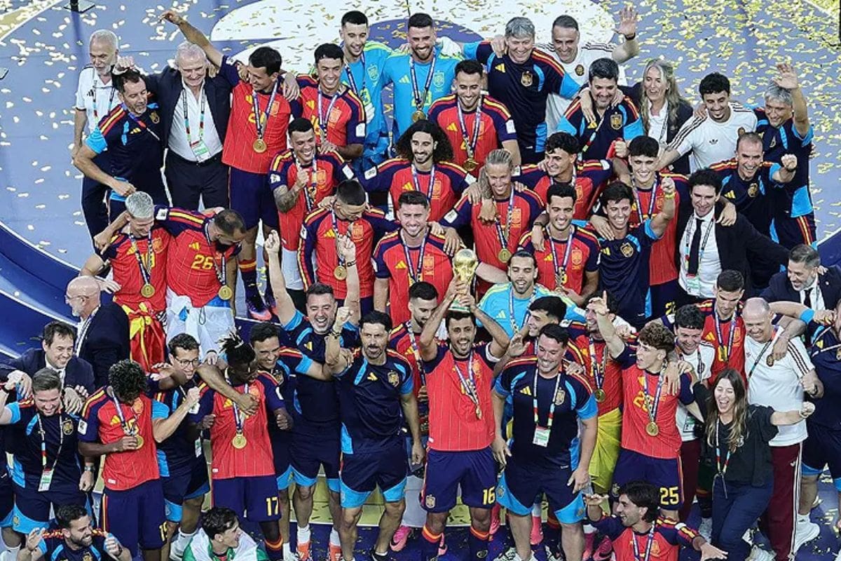 España Campeón. Foto: EFE